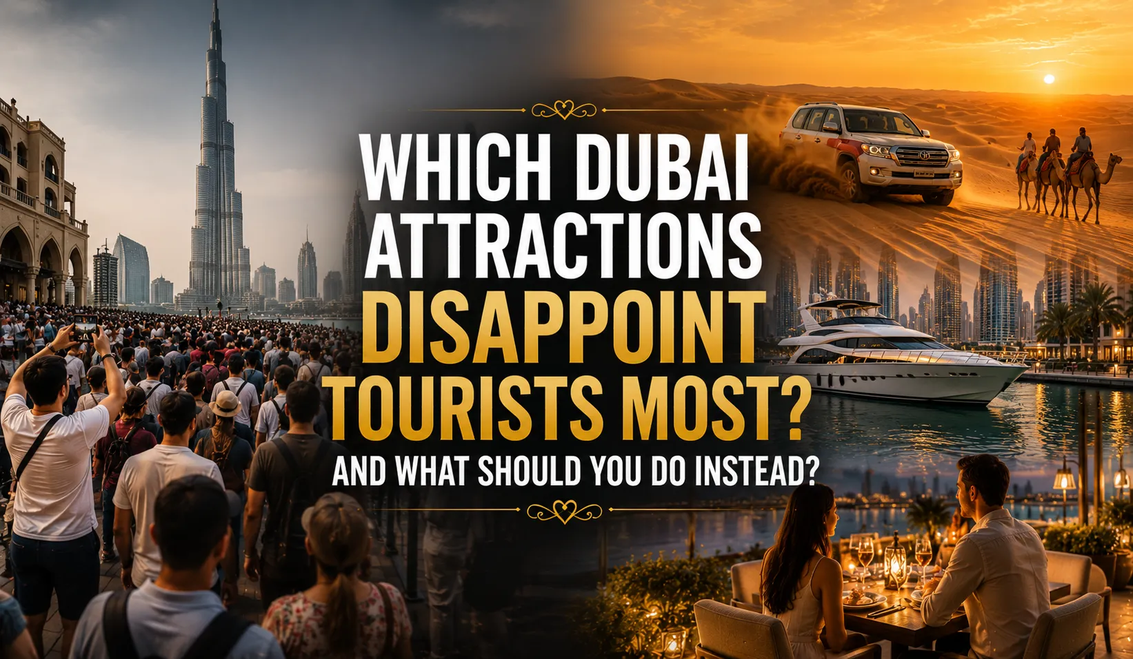 Dubai Attractions That Disappoint Tourists