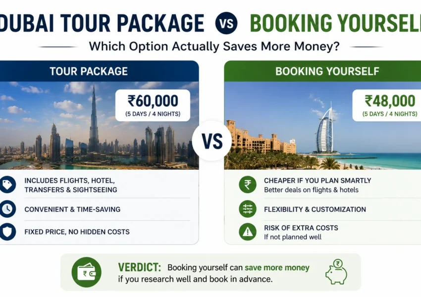 Dubai Package vs DIY Booking Which Saves More Money