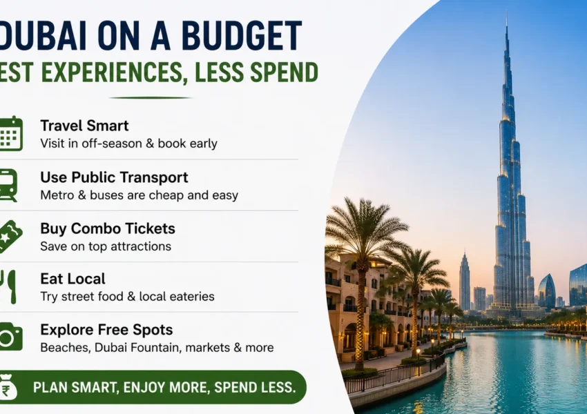 Dubai on a Budget How to Visit Without Spending a Fortune