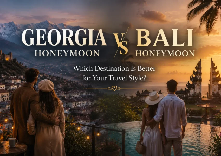 Georgia Honeymoon or Bali Honeymoon Which Should You Choose