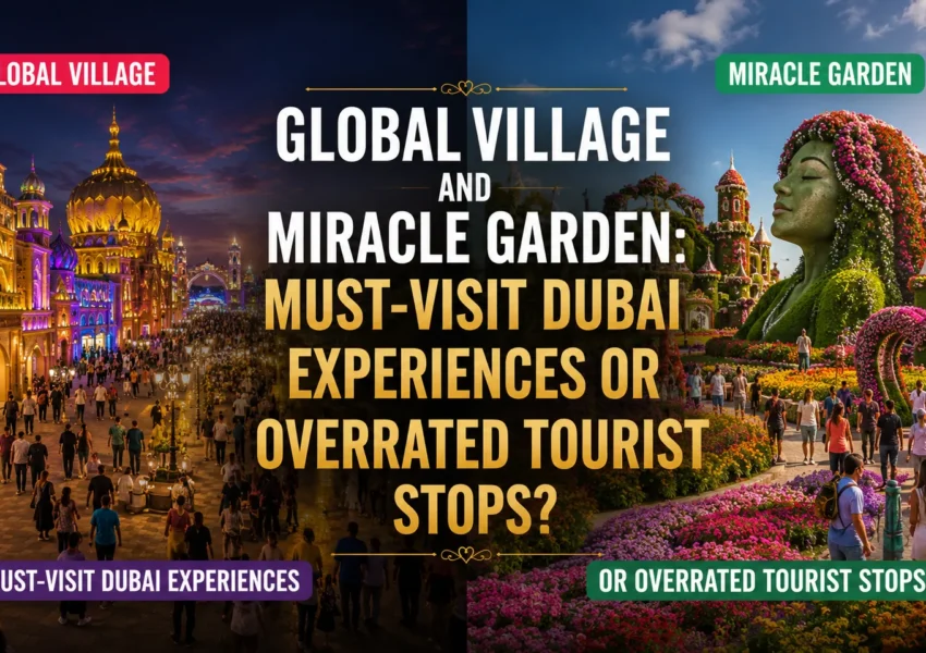 Global Village Miracle Garden Worth Visiting or Tourist Traps