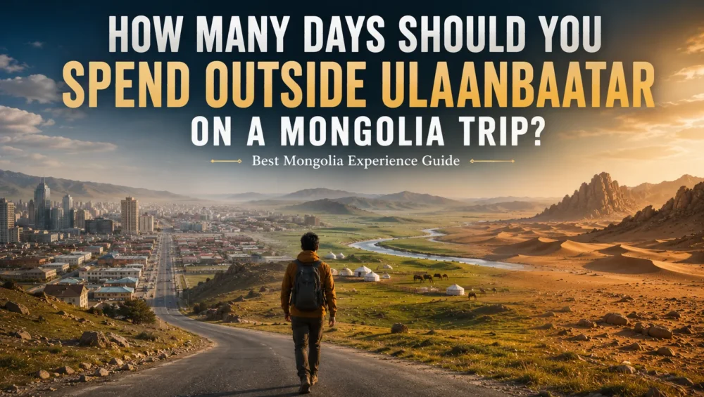 How Many Days Should You Spend Outside Ulaanbaatar on a Mongolia Trip? 4 How Much Time Should You Spend Outside Ulaanbaatar
