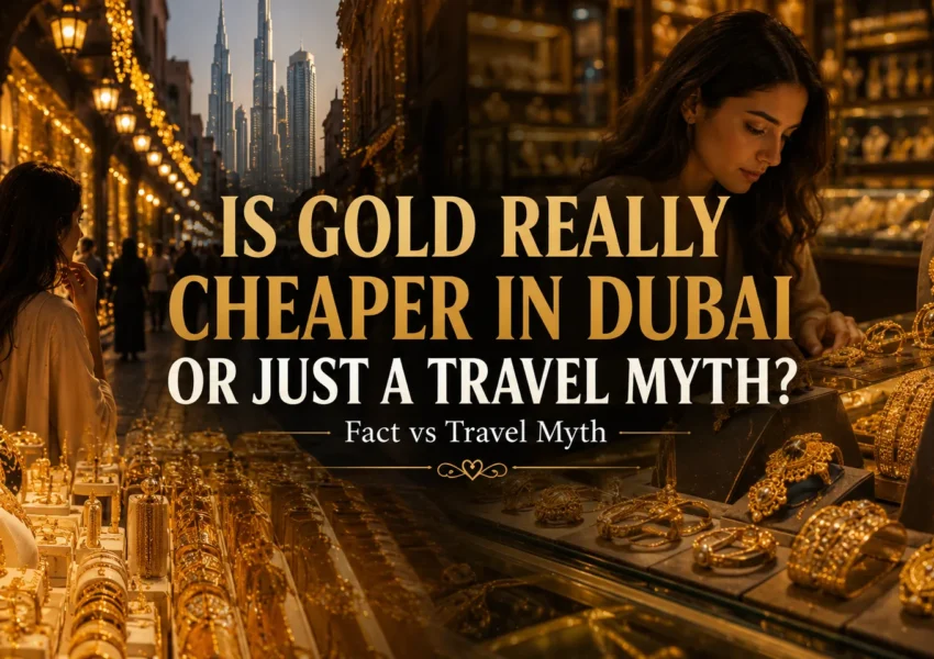 Is Gold Really Cheaper in Dubai What Indians Should Know Before Buying