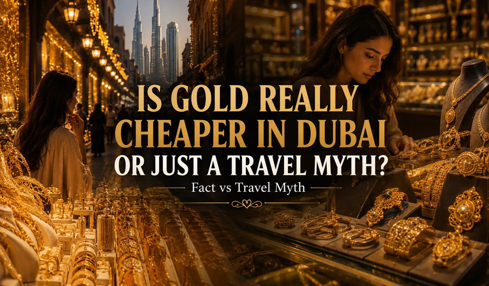 Is Gold Really Cheaper in Dubai What Indians Should Know Before Buying