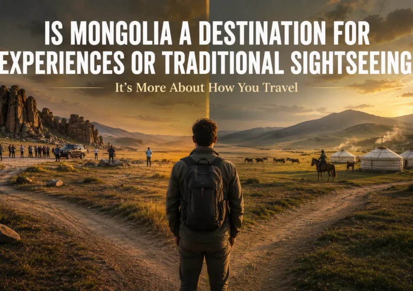 Is Mongolia Better for Experiences or Sightseeing