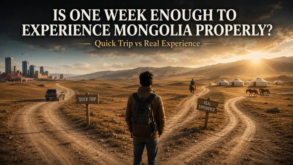 Is One Week Enough to Experience Mongolia Properly? 8 Is One Week Enough to Experience Mongolia Properly