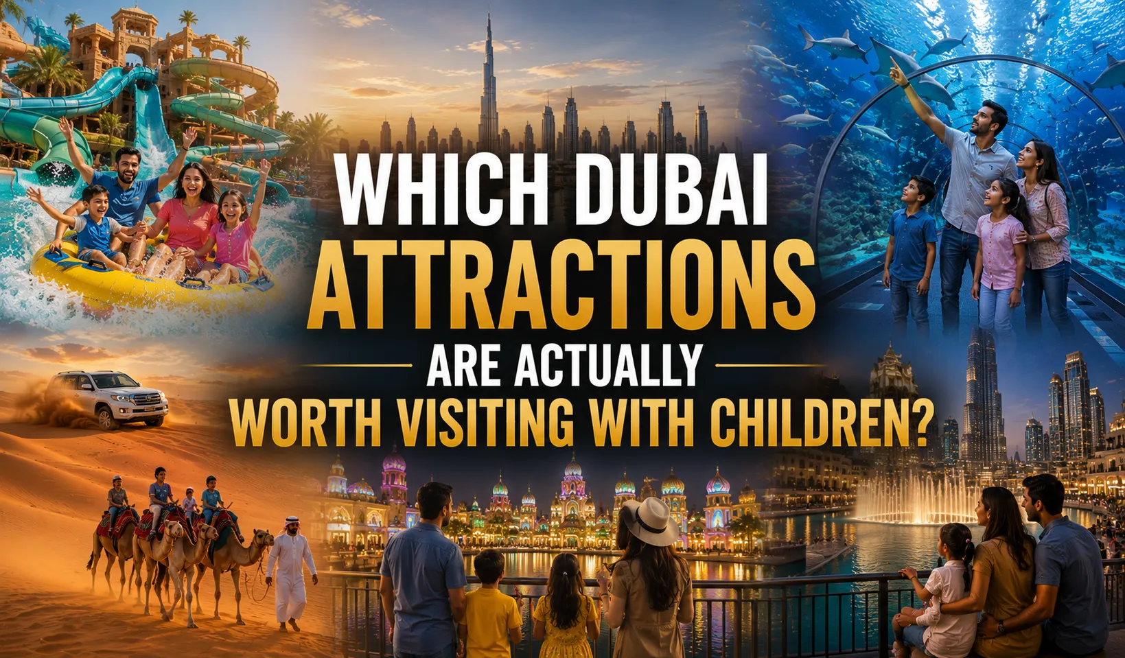 Must Visit Dubai Attractions for Families With Children