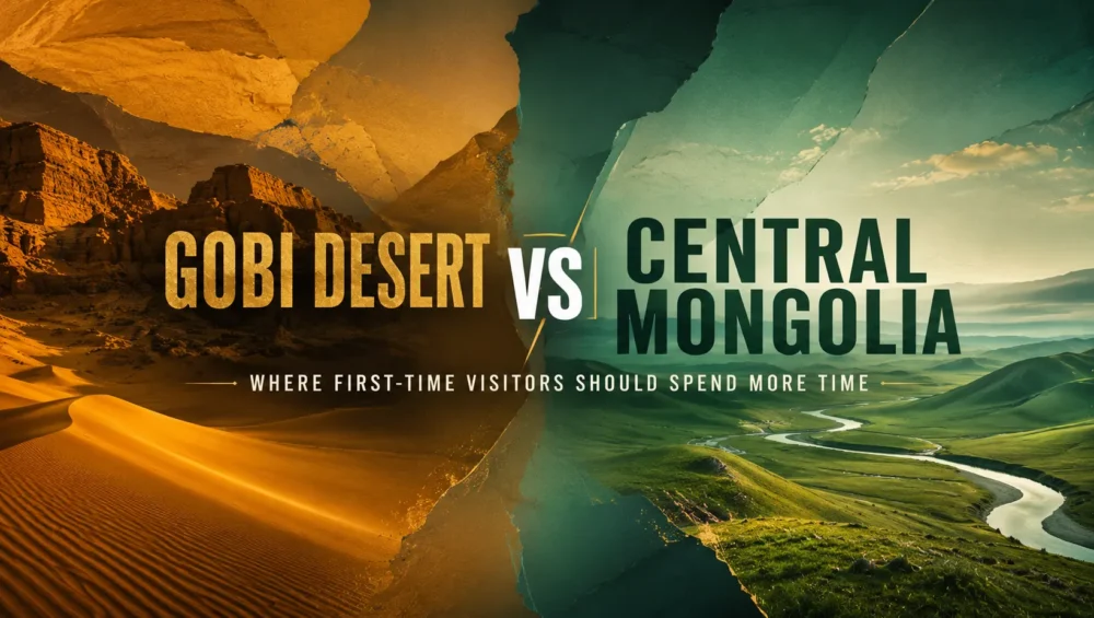 Gobi Desert vs Central Mongolia: Where Should First-Time Visitors Spend More Time? 6 Should You Spend More Time in the Gobi Desert or Central Mongolia