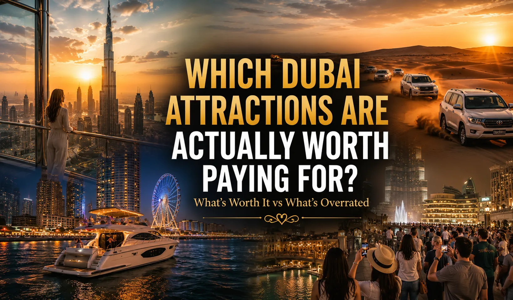 Top Dubai Attractions Ranked by Value for Money