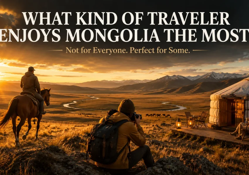 What Kind of Traveler Enjoys Mongolia the Most