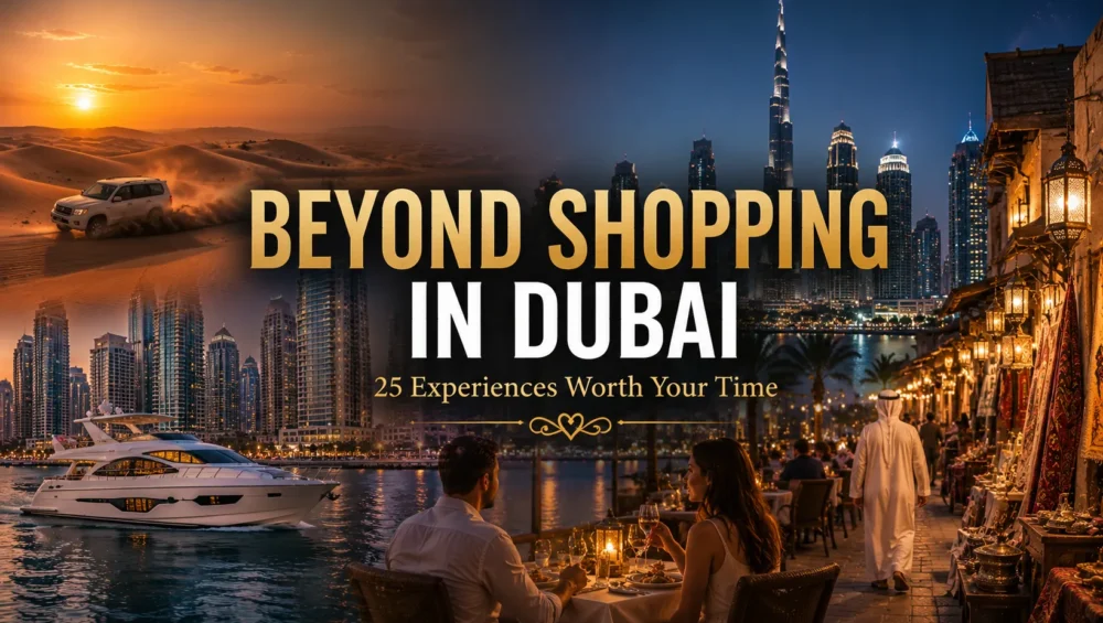 hings to Do in Dubai Besides Shopping 25 Experiences Worth Your Time