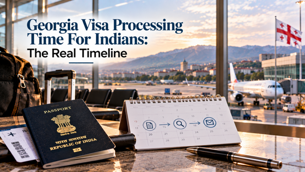 Georgia Visa Processing Time For Indians: The Real Timeline (2026)
