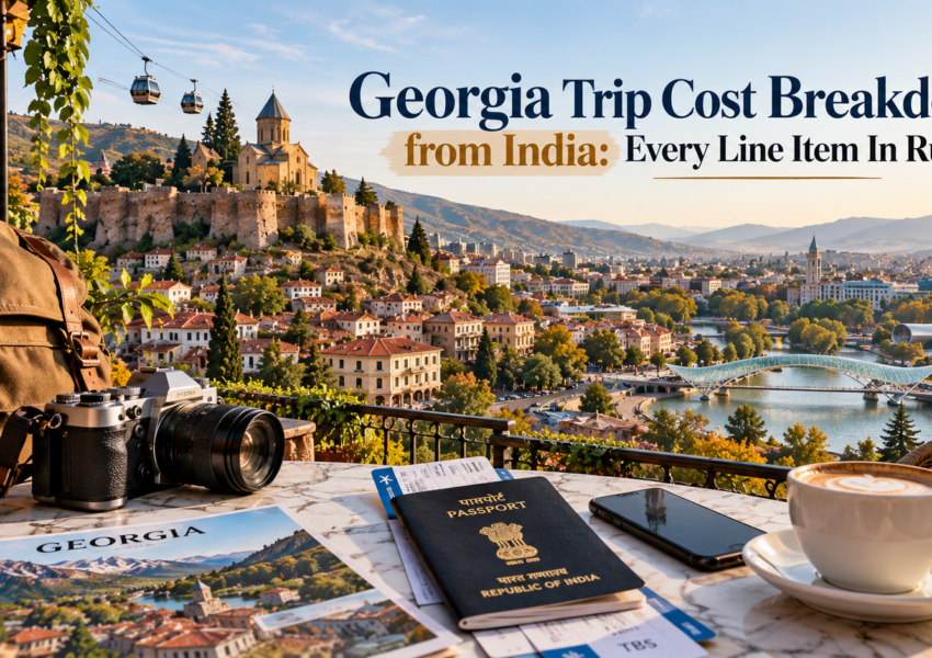Georgia Trip Cost Breakdown from India: Every Line Item In Rupees (2026)