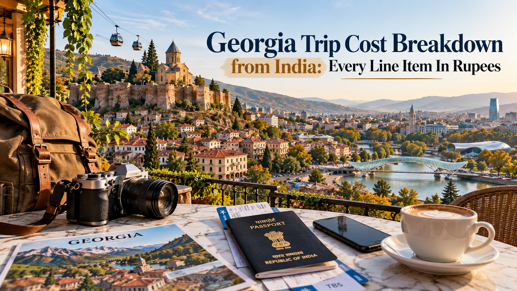 Georgia Trip Cost Breakdown from India: Every Line Item In Rupees (2026)
