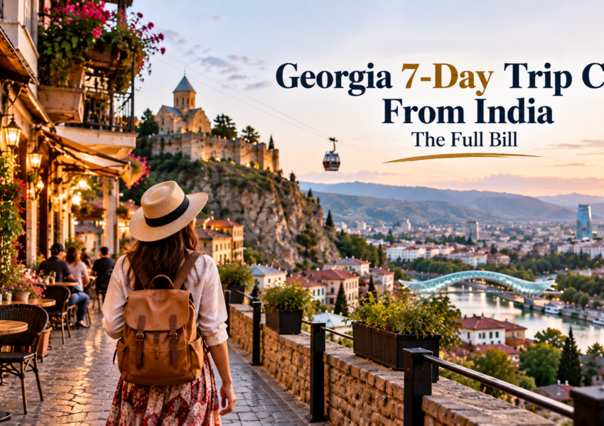"Georgia 7-Day Trip Cost From India (2026): The Full Bill "
