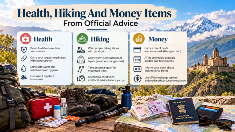Health, Hiking And Money Items From Official Advice