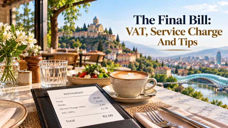 The Final Bill VAT, Service Charge And Tips