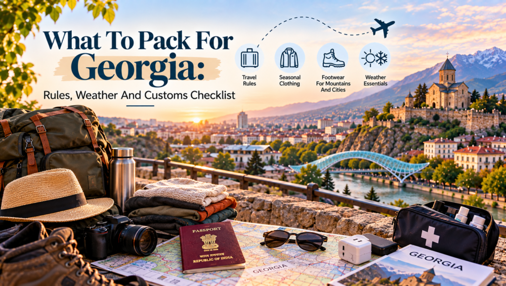 What To Pack For Georgia Rules, Weather And Customs Checklist