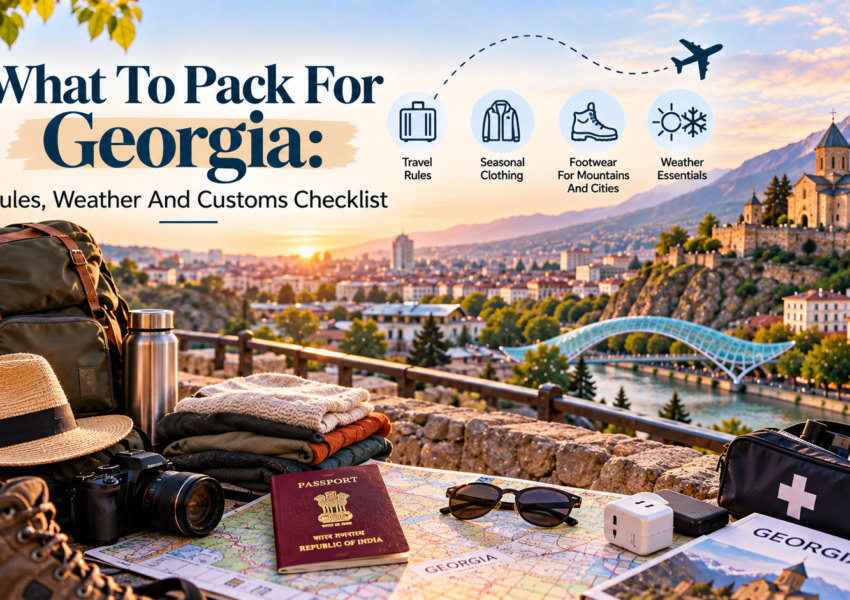 What To Pack For Georgia Rules, Weather And Customs Checklist