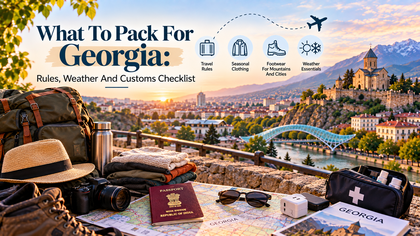 What To Pack For Georgia Rules, Weather And Customs Checklist
