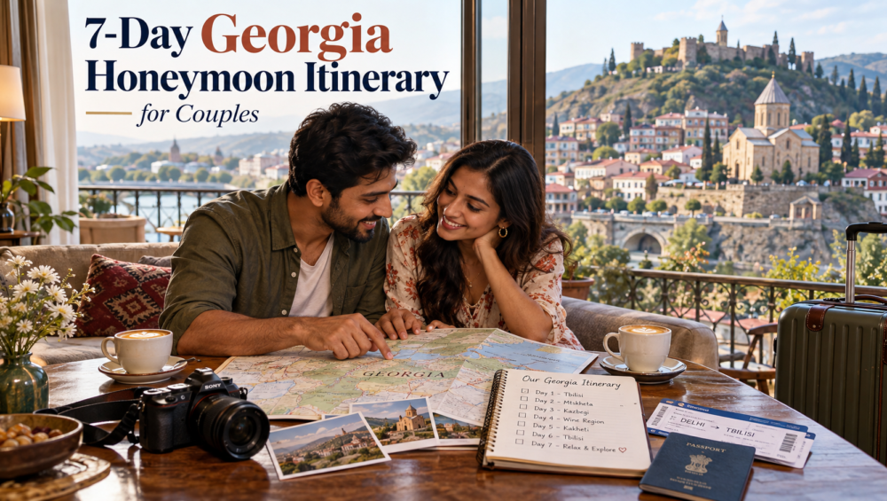 7-Day Georgia Honeymoon Itinerary for Couples
