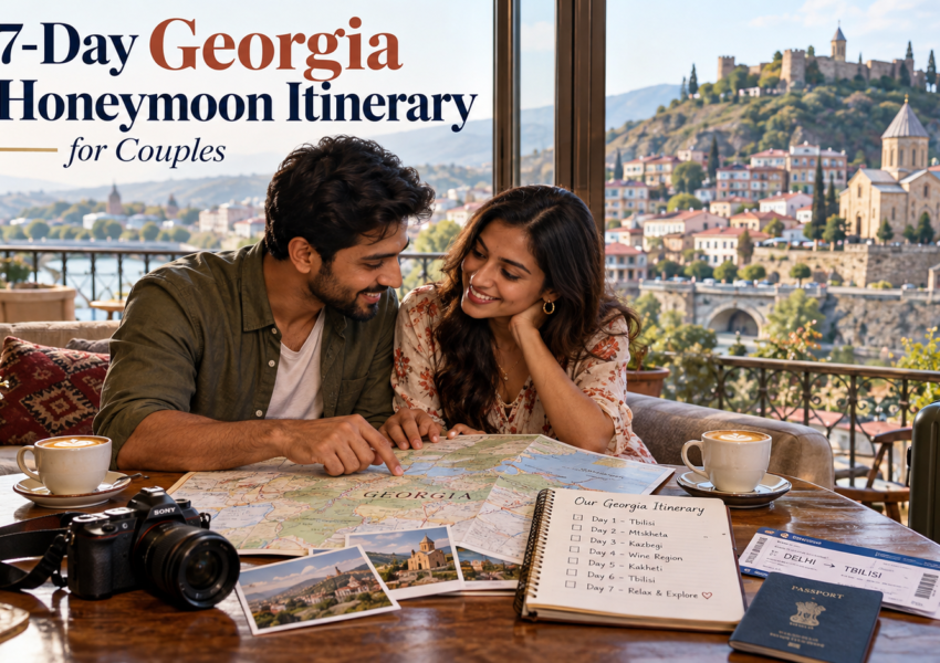 7-Day Georgia Honeymoon Itinerary for Couples