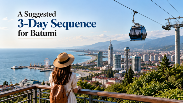 A Suggested 3-Day Sequence for Batumi