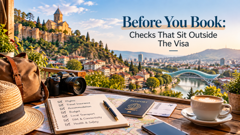 Before You Book Checks That Sit Outside The Visa