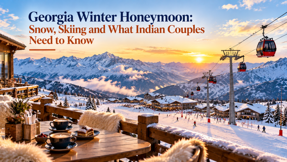 Georgia Winter Honeymoon Guide for Indian Couples