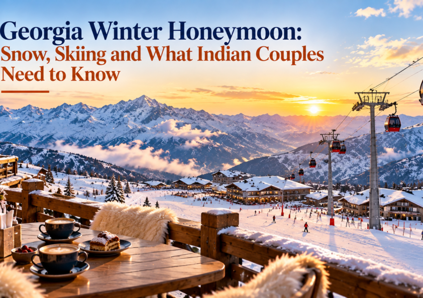 Georgia Winter Honeymoon Guide for Indian Couples