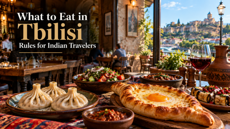 What to Eat in Tbilisi Rules for Indian Travelers