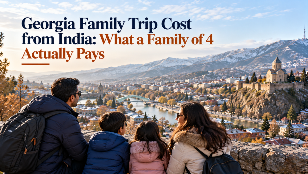 Georgia Family Trip Cost from India in 2026