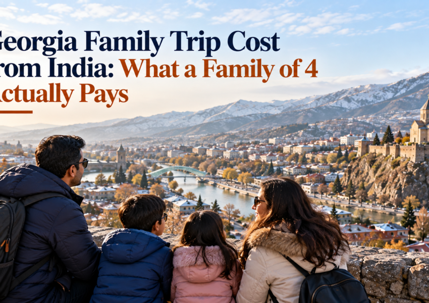 Georgia Family Trip Cost from India in 2026